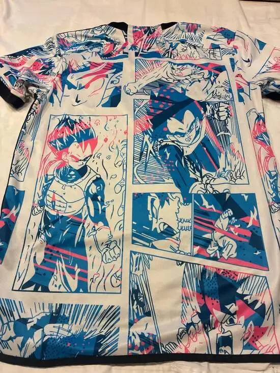 Adidas Japan National Team Special Edition Dragon Ball Z Vegeta Soccer Jersey - Picture 11 of 11